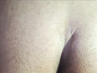 Full of craving, sucking with gusto.