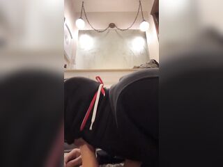 Femboy deepthroat