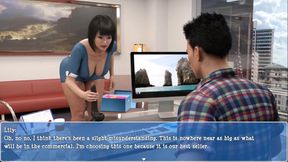 Lily of the valley: housewife and a dildo advertiser