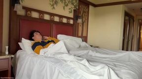 Stepmom and Stepson's Unexpected Vacation Adventure - Caught in the Moment!