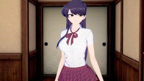 Komi-san is not that shy [Hentai 3D]