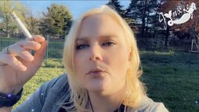 Smoking In The Soft Breeze