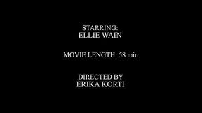 5on1 FIRST BLACK DVP! Fuck slut Ellie Wain with saggy tits gets her first double vaginal from black cocks EKS320