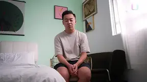 Hot Asian GF gives deepthroat POV and solves guy's pre-ejaculation problem