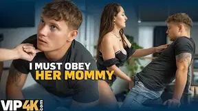 MOMMY4K  MILF is showing how to lick properly