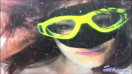 Underwater masked sex