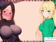 Las brujas del sexo. Brujita timida y la reina de los elfos te la chupan. JOI COMPLETO.