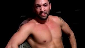 FetishMen: Dominic Pacifico with supermodel Dominic cumshot