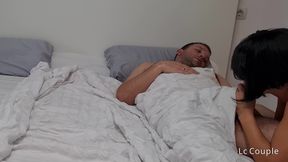 Horny Friend Sneaked Into Our Bed Roleplay