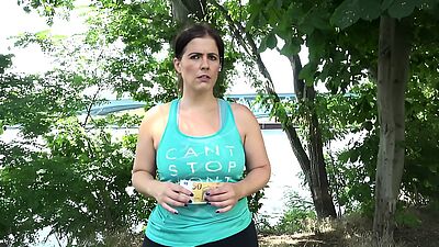 GERMAN SCOUT - BIG ASS BBW MATURE TALK TO FUCK AT STREET CASTING