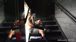 EdwardJames Hakunabad Submits To Romances Raw And Teasing Power In The Gym