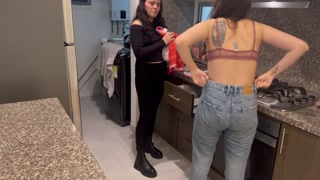 The babysitter does sexual overtime while my husband is in the room