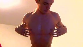 Handsome Muscular College Guy