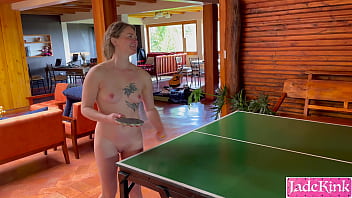 Naked Ping Pong Game Ends With Rough Sex