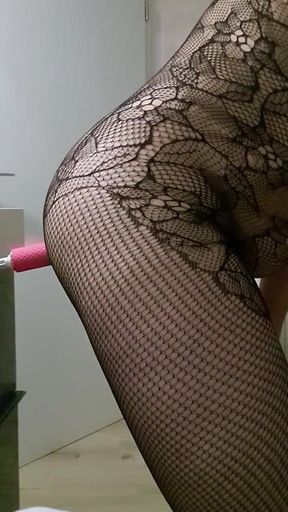 Playing Whit Fishnets