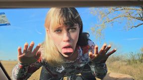 Fucking and Squirting on my Neighbors Car 2