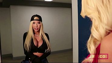 Brittany Andrews Missed Jerks Off Kade'_s Dick In Her Tits!