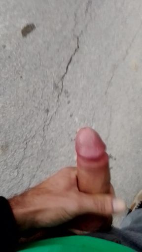 I come in the middle of the street