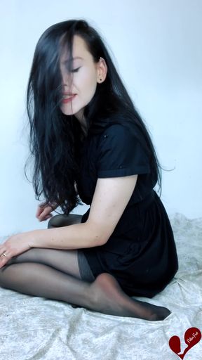 Sexy Nylon Self Worship Tease