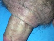 Preparing his beautiful hole for some breeding action