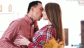 Big bottomed charming cowgirl Marselina Fiore wanna get her anus drilled