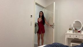 MILF Stepmom Anal with Lustful Teen After Husband Quarrel