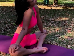 Hot Yoga Babe Alina Lopez Fucked and Creampie