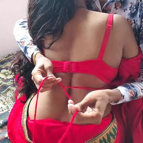 INDIAN SAREE HOT DESI ROMANCE AND VERY HARD ANAL DOGGY STYLE FUCK INDIAN HUSBAND WIFE