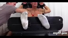 Muscle Bound Men Obsessed With Filthy Feet – Intense Gay Fetish Scene – 18+