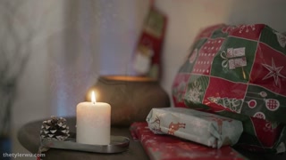 Christmas fuck, a latino twink and his asian jock make love