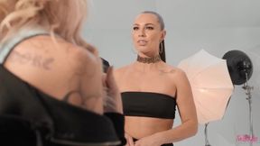 Twistys - Hot MakeUp Artist Aidra Fox Ends Up Making Out With The Model Charlotte Sins