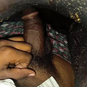 Black man handjob video shooting