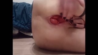 THINKING ABOUT MY CRUSH, WHILE DOING PRETTY EXTREME THINGS TO MY BUTT