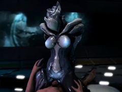 3D Creepy Alien Girl Rides Human Dick!