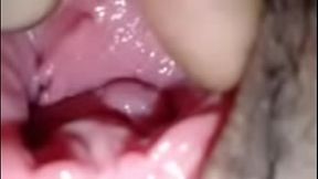 เลียหีสาวใหญ่แล้วเอาควยให้เธอดูดในท่า69