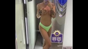 I went to the solarium to tan my butt#shemale #tranny #ladyboy #sexy #tgirl #TsPorn #TransPorn #RussianTGirl #Orgasm #tra...