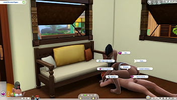 Arab couple has sex, then two neighbors join in Porn Gameplay