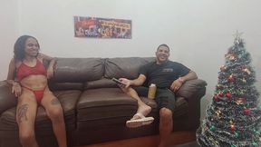 surfistinha no sofa com leo ogro revela que se arrepende de ter abandonado a filha e foi trabalhar em cabare por estar no tedio em casa.