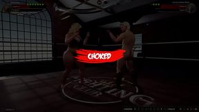 Buttercup VS Johnny Walker Black (Naked Fighter 3D)