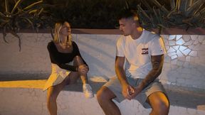 Raw Outdoor Fornication With A Masked Stranger, Underwearless & Witnessed