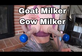 Goat Milker Cow Milker Adventures with Dart