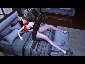 Virtual Reality Temptation: Curves Divine - 3D Animation Hentai