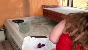 BBW Hot Tub Squirting Livestream