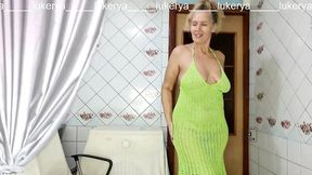 Lukerya  When I feel sad at heart, I knit openwork clothes