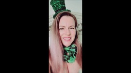 St. Patrick's Day StepSon Dildo Fucking and JOI