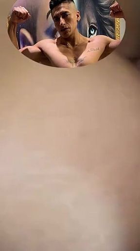 Mature Man with a Beautiful Body Receives Anal Sex From a Latin Model!