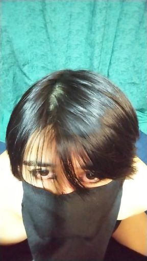 POV: Femboy Amateur gives you a blowjob