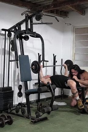 Carmona Catches His Father in the Act of Framing at the Gym with a Friend and Joins in the Whoring