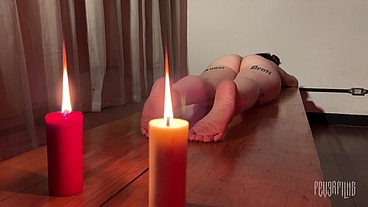 Velas, tesão e entrega: Primeira cena de Wax Play da Fever Films (RAFA UNICÓRNIO, SATURNO E DANTE GRECO)