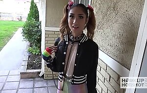 Tiny Asian Girl Hookup Hotshot Sex Tape